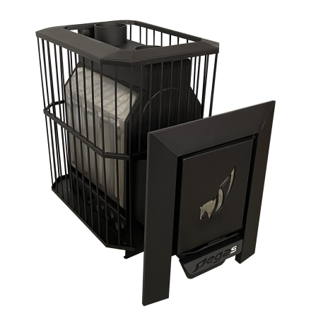 Банная печь Пегас 26 нерж сетка фото в Мозыре