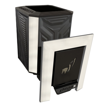 Банная печь Пегас 16 чугун конвекция купить в Мозыре