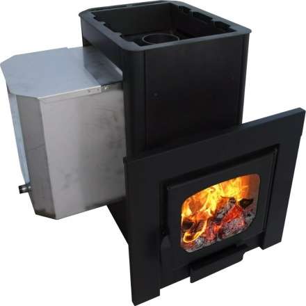 Печь для бани Варвара Мини  навесная панор. дверь купить в Мозыре