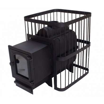 Печь банная ComfortProm Сталь 8мм стекло 16 м3 купить в Мозыре