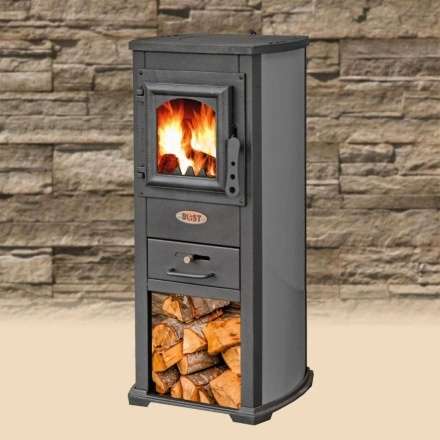 Печь-камин Blist Ekonomik Lux N чугунная дверца бежевый Амазонка бай фото в Мозыре