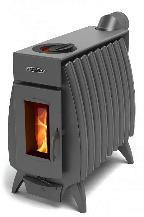 Отопительная печь Термофор Огонь-батарея 9 антрацит Амазонка бай фото в Мозыре