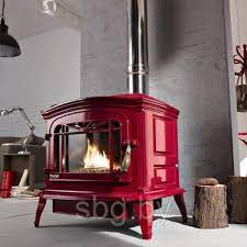 Печь-камин чугунный Invicta Bradford в интерьере Амазонка бай фото в Мозыре