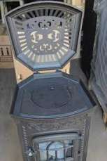 Купить Печь-камин NORDflam Verdo patine в интерьере в Мозыре Амазонка бай фото в Мозыре