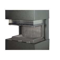 Стильный камин Родос 800 черный фото в Мозыре