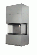 Камин Родос 800 ГРАФИТ шамот черный в Мозыре