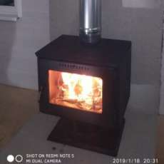 Купить Печь-камин Варвара Гармония 807-Н (черная) в Мозыре в Мозыре