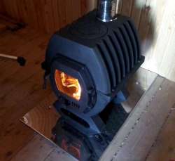 Купить Печь отопительная чугунная Везувий "Триумф 180" с т/о в Мозыре в Мозыре