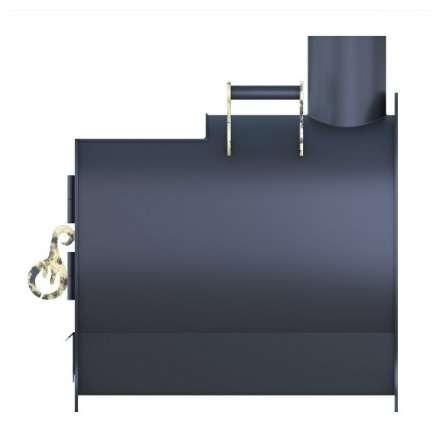 Отопительная печь Царь-печи Буржуйка с конфоркой в Мозыре