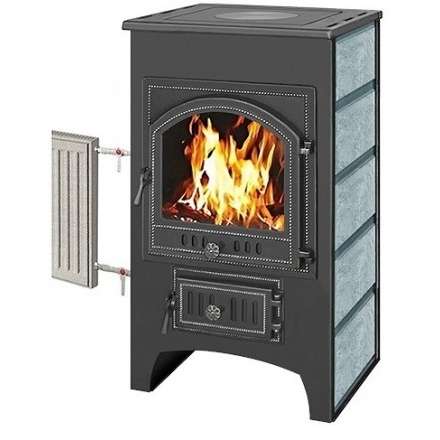 Печь-камин Везувий ПК-02 (205) с плитой и т/о, т/х 12 кВт купить в Мозыре