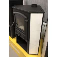 Печь-камин со стеклом ЭТНА (БКД) угловой Амазонка бай фото в Мозыре