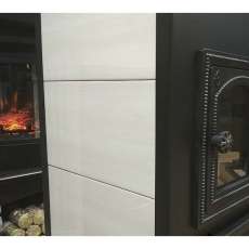 Недорогой камин со стеклом ЭТНА (ДТ-4С) с плитой и теплообменником Амазонка бай фото в Мозыре