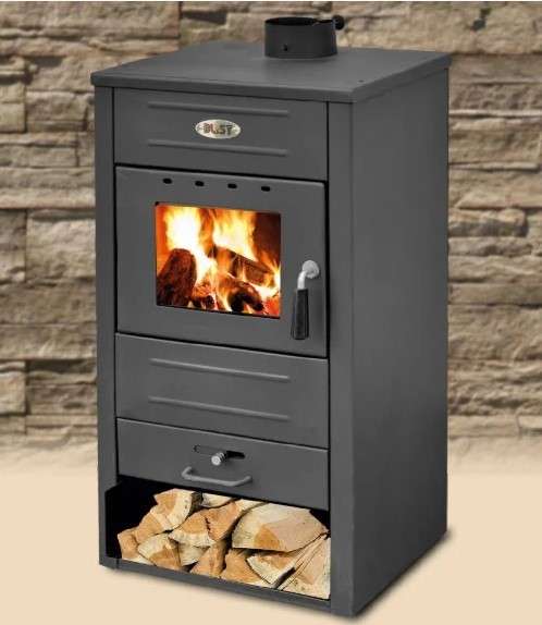 Печь-камин Blist B2 E с водяным контуром Амазонка бай фото в Мозыре