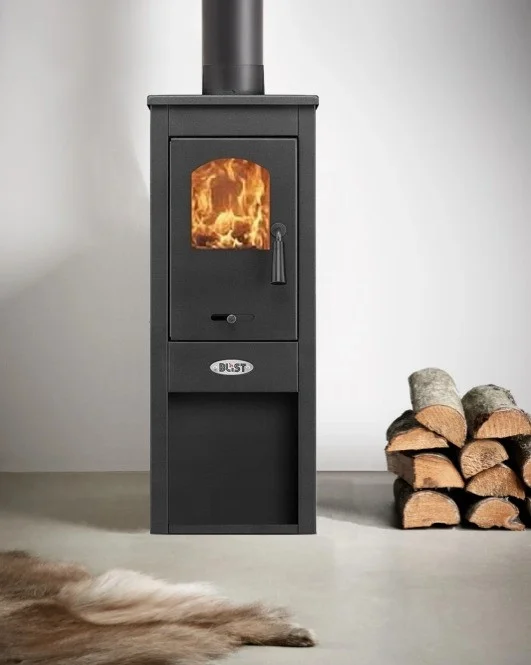 Печь-камин Blist Ekonomik Lux LM N стальная дверца Амазонка бай фото в Мозыре