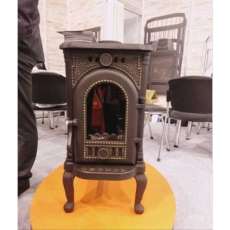 Недорогая отопительная печь со стеклом Сибирь 6 фото в Мозыре