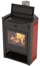 недорогой камин с дровницей Теплодар Кадриль фото в Мозыре