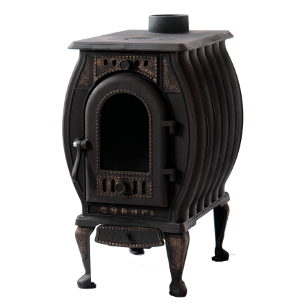 Купить печь отопительно-варочная чугунная Сибирь в Мозыре фото в Мозыре