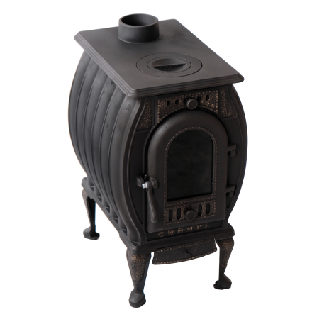 Купить печь-камин чугунная "Сибирь" в Мозыре фото в Мозыре