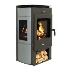 Надежный камин с дровницей Теплодар Танго Трио фото  в Мозыре