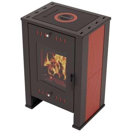 Стальная печь-камин Теплодар Твист фото в Мозыре