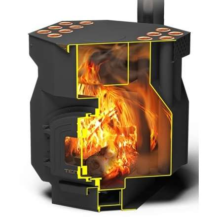 Отопительная печь Теплодар ТОП-Драйв 250 в Мозыре