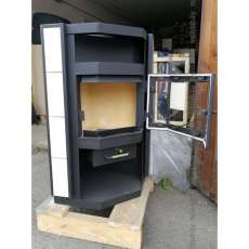 Купить стальной камин с шамотом Мета-Бел Нева в Мозыре фото в Мозыре