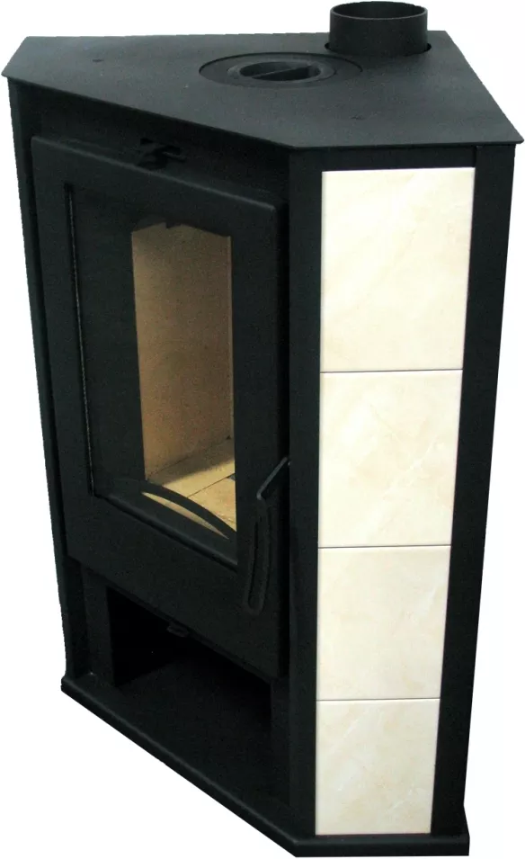 Купить стальной камин с шамотом Мета-Бел Ритм L в Мозыре фото в Мозыре