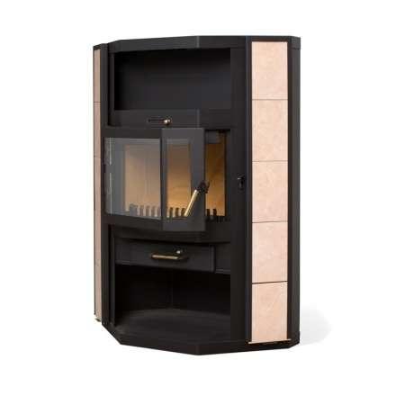 Печь-камин Мета-Бел АОТВ 9.0-03 Печора-Аква Амазонка бай фото в Мозыре