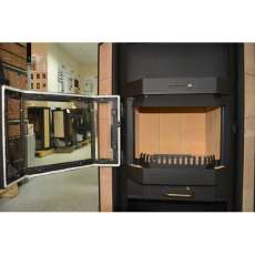 Купить стальной камин с теплообменником Мета-Бел АОТВ 9.0-03 Печора-Аква в Мозыре фото в Мозыре