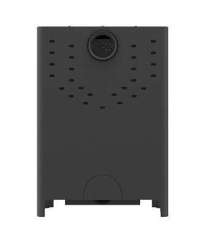 Печь-камин недорогой Бавария Эко с духовкой и плитой фото сзади в Мозыре