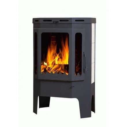 Печь-камин Бавария призматик пристенно-угловой Амазонка бай фото в Мозыре