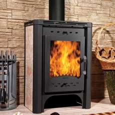 Недорогой камин со стеклом Бавария фото в Мозыре