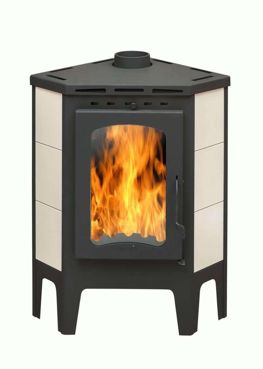 Печь-камин Бавария угловая Амазонка бай фото в Мозыре