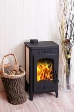 Печь-камин Бавария Оптима с плитой РК 049 в Мозыре