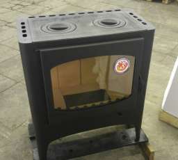 Печь камин БАВАРИЯ ЭКО С ПЛИТОЙ две конфорки для дома и дачи фото в Мозыре