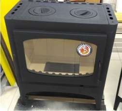 Недорогой камин Бавария Эко с плитой 2 конфорки фото в Мозыре