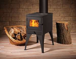 Небольшая печь-мангал с плитой Кельн-Турбо фото в интерьере в Мозыре