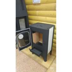 Печь-камин БАВАРИЯ ЭКО с плитой одна конфорка фото в Мозыре