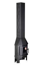 Камин Бавария Мюнхен пристенно-угловой МИНИ черный в Мозыре