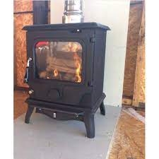 Печь-камин чугунный FireWay Paul в интерьере чёрный Амазонка бай фото в Мозыре