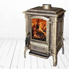 Печь-камин чугунный FireWay Bruno патина медь Амазонка бай фото в Мозыре