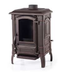 Печь-камин чугунный FireWay Bruno патина медь Амазонка бай фото в Мозыре