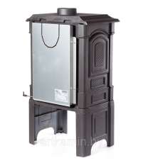 Печь-камин чугунный FireWay Bruno II чёрный Амазонка бай фото в Мозыре