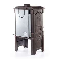 Печь-камин FireWay Bruno II патина медь в Мозыре