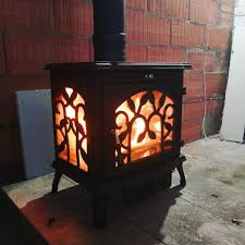 Печь-камин чугунный FireWay Demetra в интерьере Амазонка бай фото в Мозыре