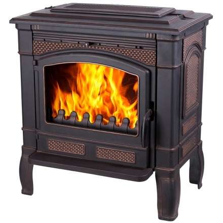 Печь-камин FireWay Gunter патина медь Амазонка бай фото в Мозыре