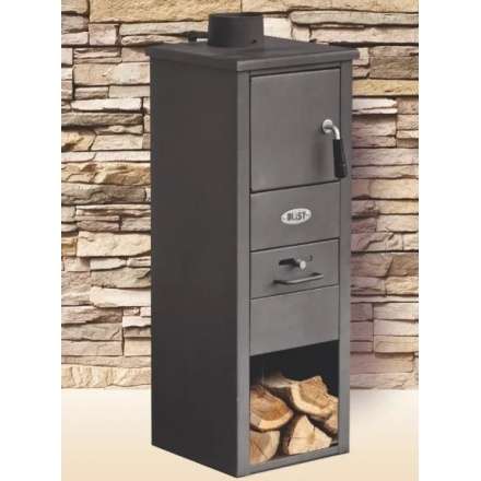 Печь-камин Blist Ekonomik LM стальная дверца фото в Мозыре