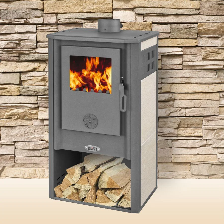 Печь-камин Blist Konzul LM стальная дверца Амазонка бай фото в Мозыре