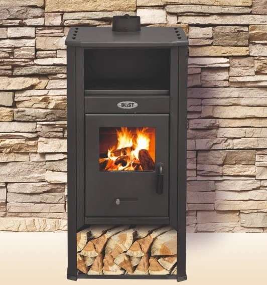 Печь-камин Blist Ambasador LM стальная дверца Амазонка бай фото в Мозыре