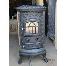 Купить Печь-камин NORDflam Plato patine чугун в Мозыре Амазонка бай фото в Мозыре